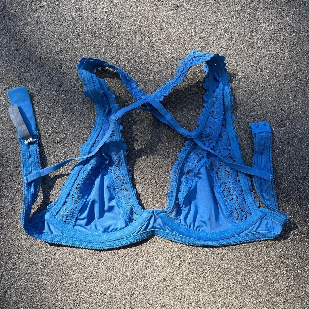 Blue Lace Aerie Bralette - Picture 8 of 8